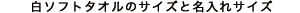 ���\�t�g�^�I���̃T�C�Y�Ɩ�����T�C�Y